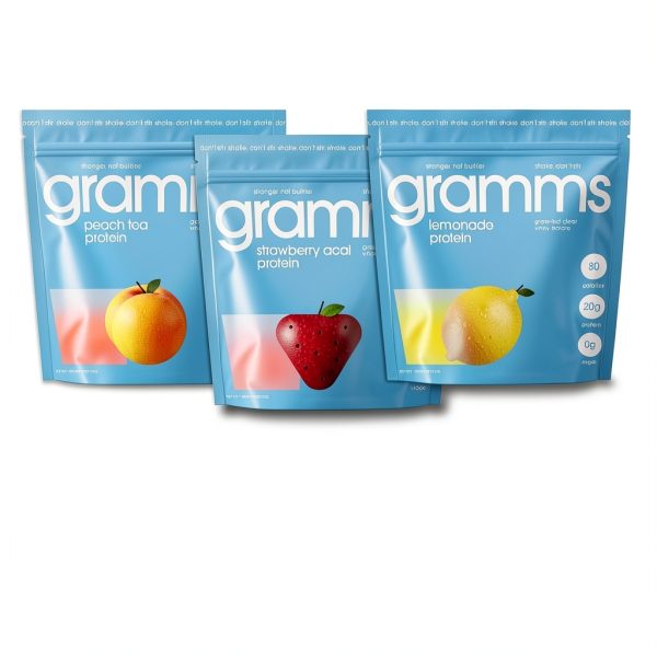 Gramms Clear Protein Powder Women Men 20g Protein 80-5
