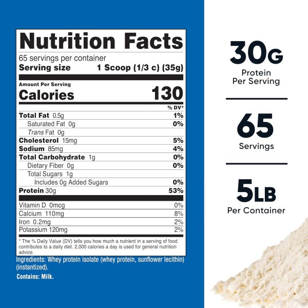 Isopure Protein Powder Unflavored Whey Isolate Gluten Free-1