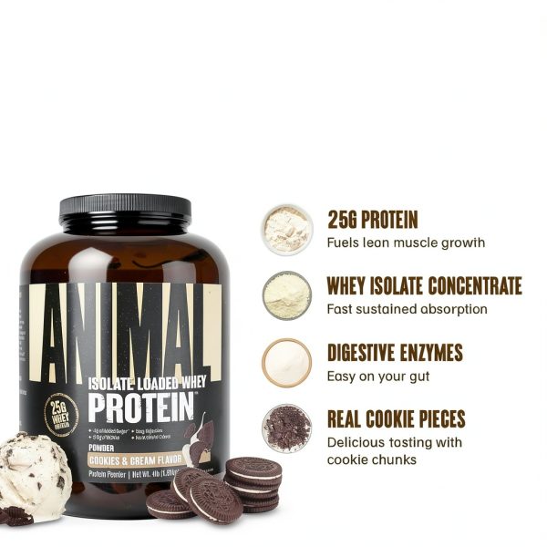 Animal Whey Protein 25g Powder Vanilla 10lb-4