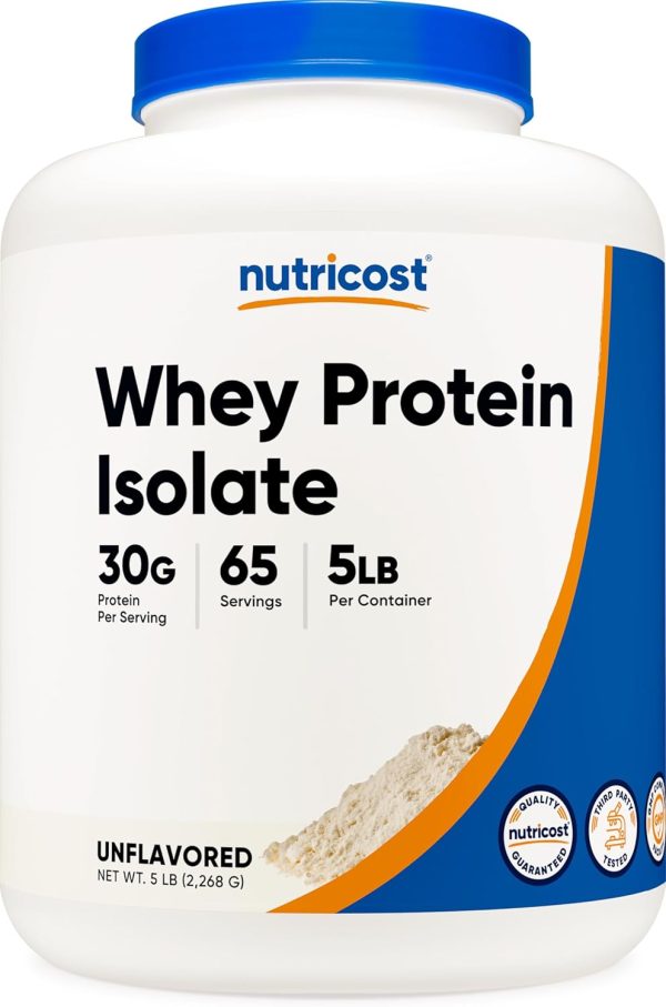Isopure Protein Powder Unflavored Whey Isolate Gluten Free-0