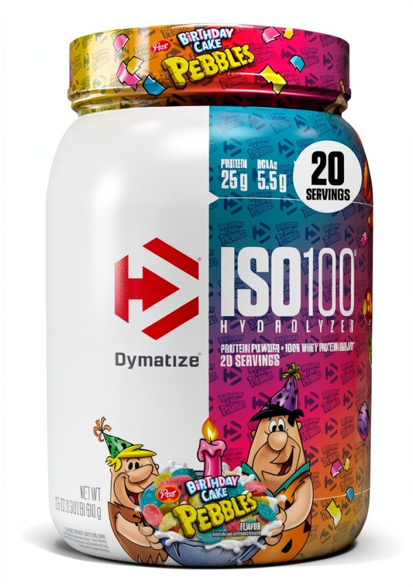 Dymatize ISO100 Birthday Cake Protein Powder-0