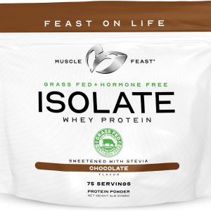 Grass Fed Whey Protein Isolate Low Carb Stevia Sweetened-0