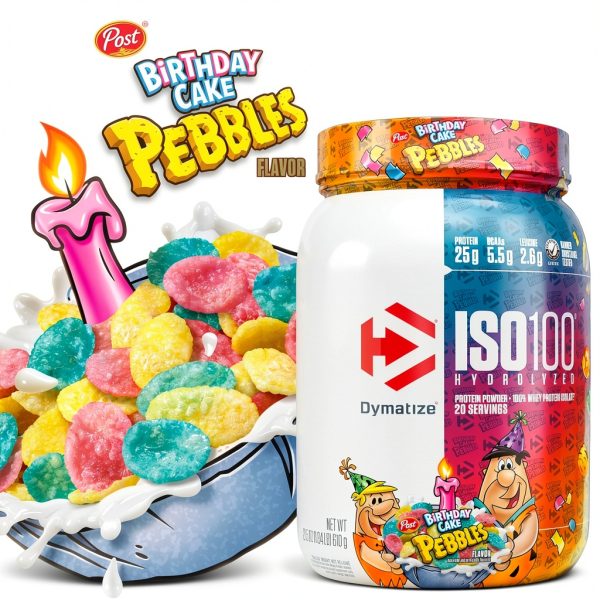 Dymatize ISO100 Birthday Cake Protein Powder-2