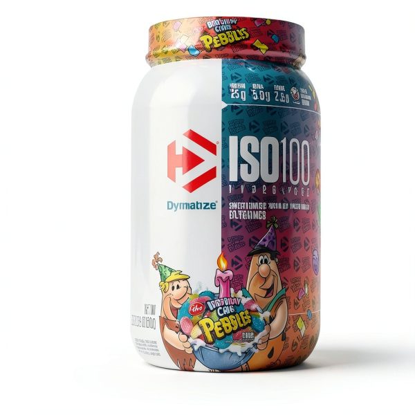 Dymatize ISO100 Birthday Cake Protein Powder-4