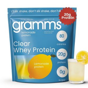 Gramms Clear Protein Powder Women Men 20g Protein 80-0