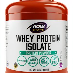 NOW Sports Whey Protein Isolate Unflavored Powder 25g-0