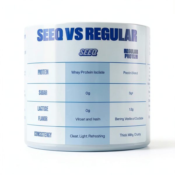 SEEQ Clear Whey Isolate Protein Powder Variety Pack-8