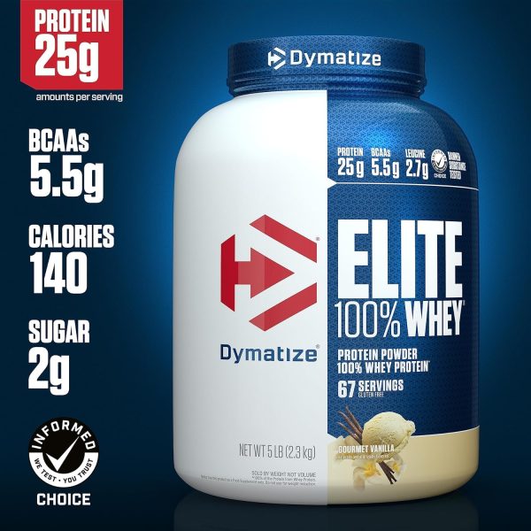 Dymatize Elite Whey Protein Powder Muscle Building-1