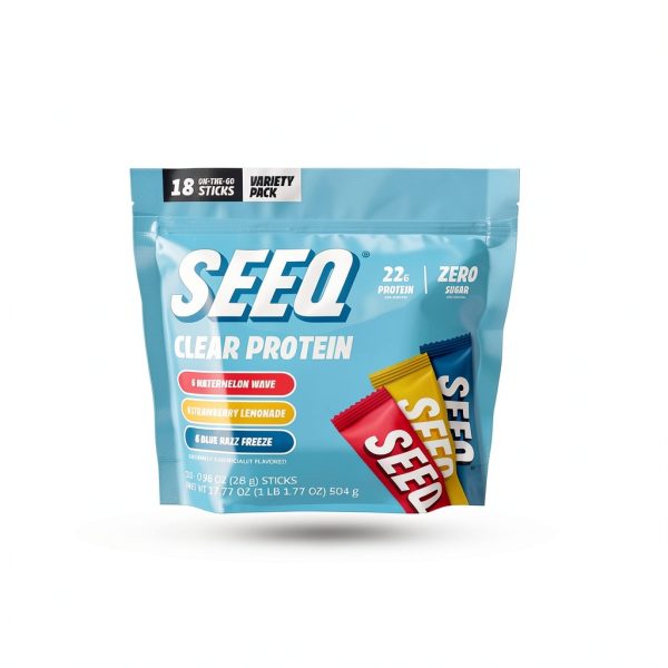 SEEQ Clear Whey Isolate Protein Powder Variety Pack-7