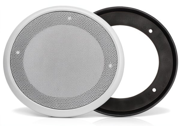 Facmogu White Aluminum Speaker Grill Ceiling Cover-2