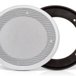 Speaker Grill Facmogu Ceiling Mount White Aluminum-0