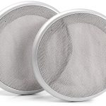 Facmogu White Aluminum Speaker Grill Ceiling Cover-0