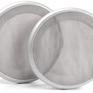 Facmogu White Aluminum Speaker Grill Ceiling Cover-0