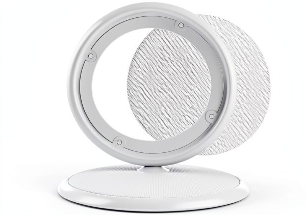 Speaker Grill facmogu White Aluminum Mesh Cover-1
