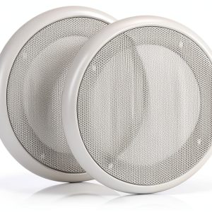 Speaker Grill facmogu White Aluminum Mesh Cover-0