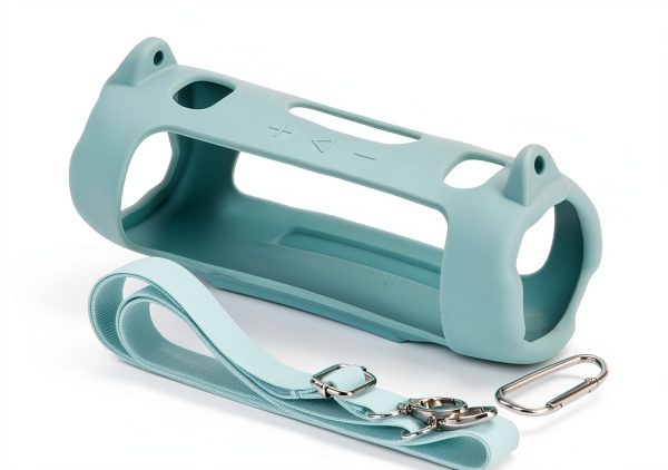Peyyargo Silicone Speaker Case EVA Design Teal-5