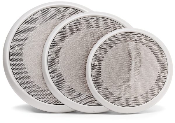 Facmogu White Aluminum Speaker Grill Ceiling Cover-7
