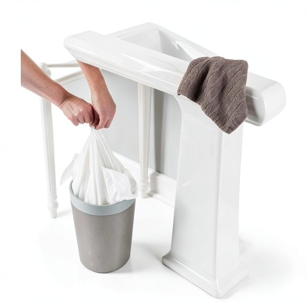 Hefty Small Garbage Bags 4 Gallon Flap Tie Clean Burst Scent 26 Count-1