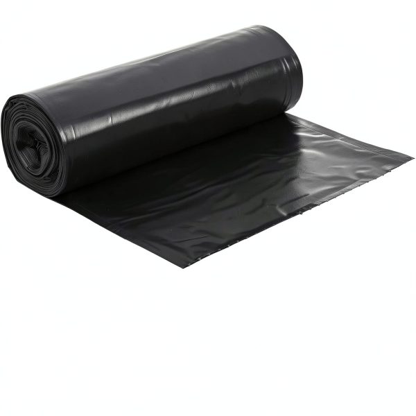 Heavy Duty Can Liner Genuine Joe GJO01535 Black Puncture Resistant-7