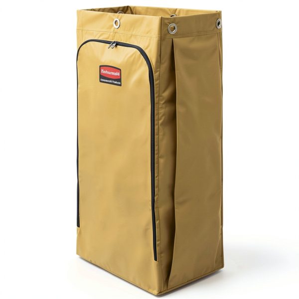 Rubbermaid 34 Gallon Vinyl Janitorial Cart Bag – High Capacity-0