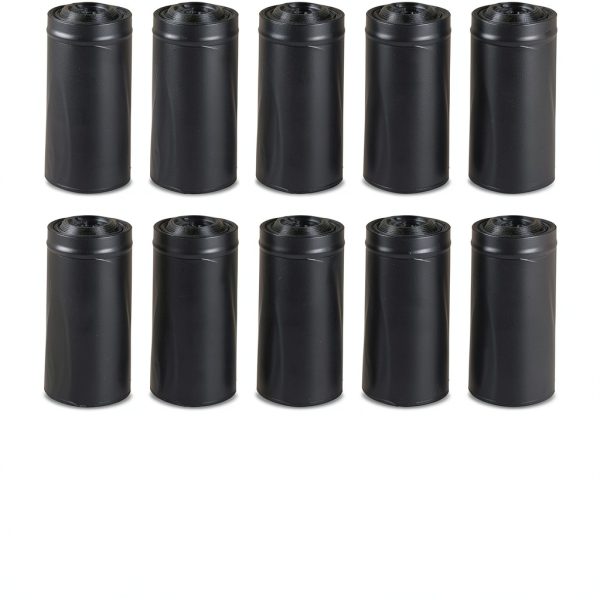 Genuine Joe Low Density Can Liners 28.5" x 43" Black 23gal 150 Count-8