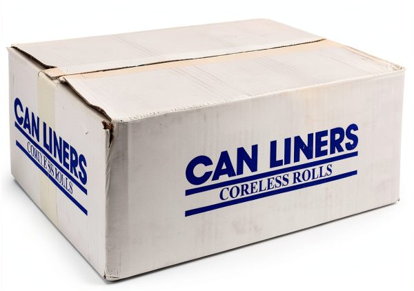 Spectrum CP386017N HDPE Institutional Trash Can Liner 60 Gallon-0