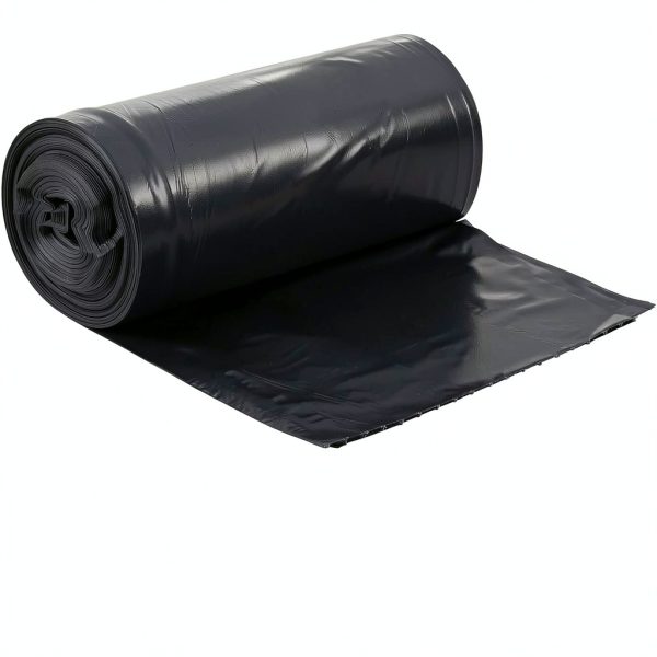 Genuine Joe Low Density Can Liners 28.5" x 43" Black 23gal 150 Count-9