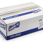 Genuine Joe Low Density Can Liners 28.5" x 43" Black 23gal 150 Count-0