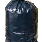 Can Liner AEP 0232359 Heavy Duty 45 Gallon Black 1.25 mil 100 Pack-0