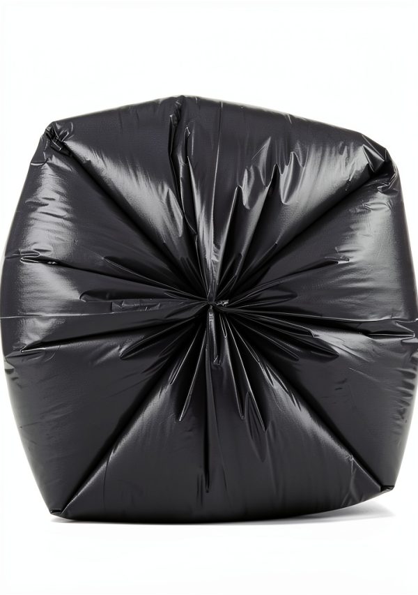 30-33 Gallon Industrial Trash Bag, 33-inch x 39-inch, Low Density, 1.5 mil, Black, 4 Rolls (CW25530)-6
