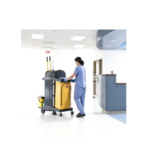 Rubbermaid 34 Gallon Vinyl Janitorial Cart Bag – High Capacity-4