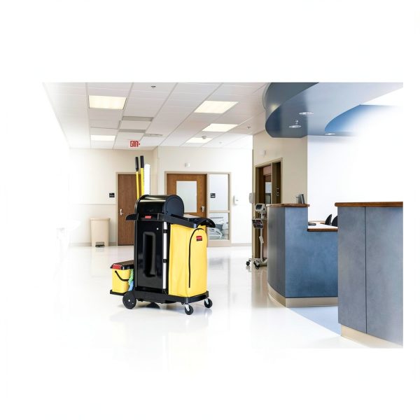 Rubbermaid 34 Gallon Vinyl Janitorial Cart Bag – High Capacity-7
